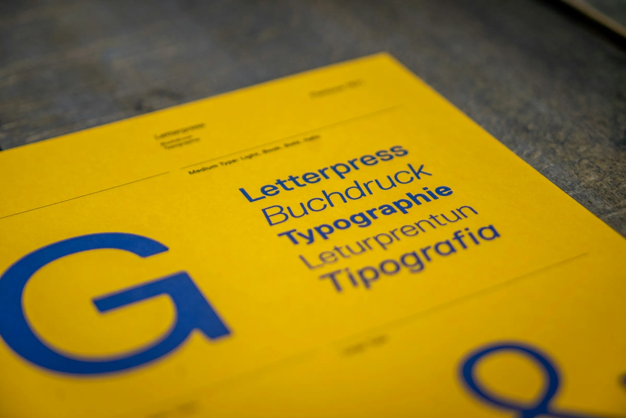 Buchdruck.